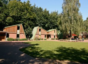 Die modernen Häuser im Sport- und Erlebnisdorf Hinsbeck