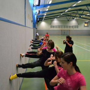 Kinder lernen Taekwondo im Move-It Sportcamp